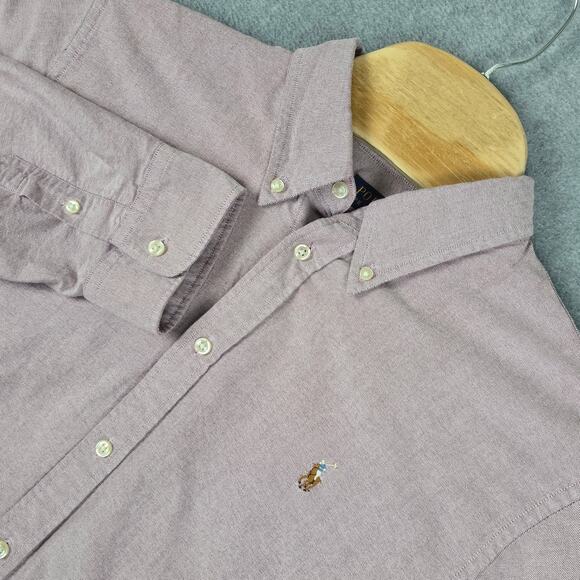 Polo Ralph Lauren Mens XL Classic Fit Long Sleeve Button Down Oxford Style Shirt - Picture 1 of 15